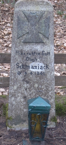 Soldatengrab - Grabstein